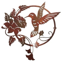 bird of metal Wall Hanging Garden Outdoor Fence Art Patio Sculptures Hanging Decorations Porch Living Room