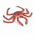 thumbnail image 1 of Figura de cangrejo rey, juguete realista de plástico para la vida marina, 13 cm, 1 of 1