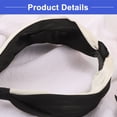 thumbnail image 5 of Vocoste Color Block Satin Wide Headband Fashion for Women Black White 1.97" Width, 5 of 5