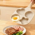 thumbnail image 5 of DUCHIFAD Egg Pan, 4-Cup Nonstick Egg Frying Pan,Versatile Breakfast Skillet,Mini Pancake Pan for Gas Stove and Induction Cooktop for Home Kitchen, 5 of 11