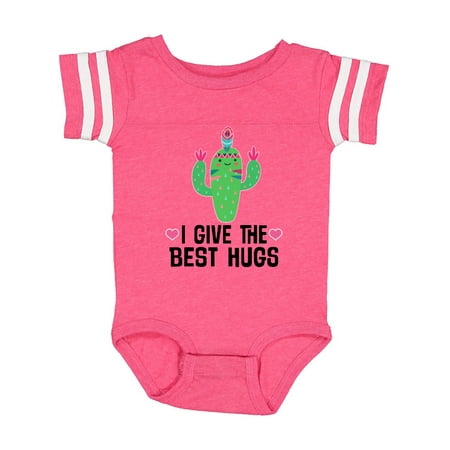 

Inktastic Cactus Cute Girls Best Hugs Gift Baby Girl Bodysuit