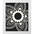 thumbnail image 1 of Robinson, Tamara 20x24 White Modern Wood Framed Museum Art Print Titled - Paisley Feather III, 1 of 4