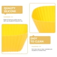 thumbnail image 4 of 12 moldes de silicona reutilizables para cupcakes (colores surtidos), 4 of 5