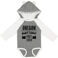 thumbnail image 3 of Inktastic Oregon Awesome Since 1859 Boys or Girls Long Sleeve Baby Bodysuit, 3 of 5