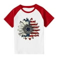 thumbnail image 4 of ZACPNCV Flag Shirt for Kids Boys USA Flag T-Shirt 4th of July Shirt Patriotic Tee Tops Independence Day Gifts Red 11-12 Years, 4 of 8