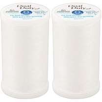 Coats & Clark White 2-Pack Sewing Thread, 500 Yds