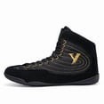 thumbnail image 7 of Lightweight And Durable Boxing Shoes for Men, Designed for Combat Wrestling with Slip-Resistant Features, 7 of 7