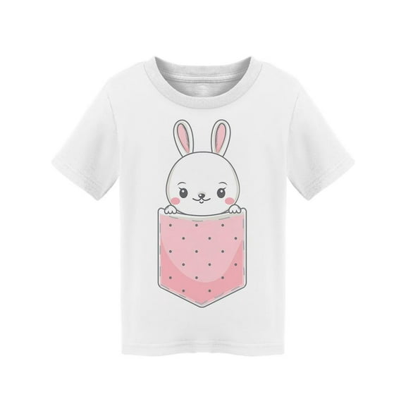 Cute Bunny In Pink Box T-Shirt Toddler -Image by Shutterstock, 2 Toddler