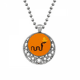 thumbnail image 1 of Ancient Egypt Cobras Pattern Necklaces Pendant Retro Moon Stars Jewelry, 1 of 3