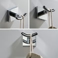 thumbnail image 3 of Kraus Bathroom Double Towel Hooks, Chrome, 3 of 8