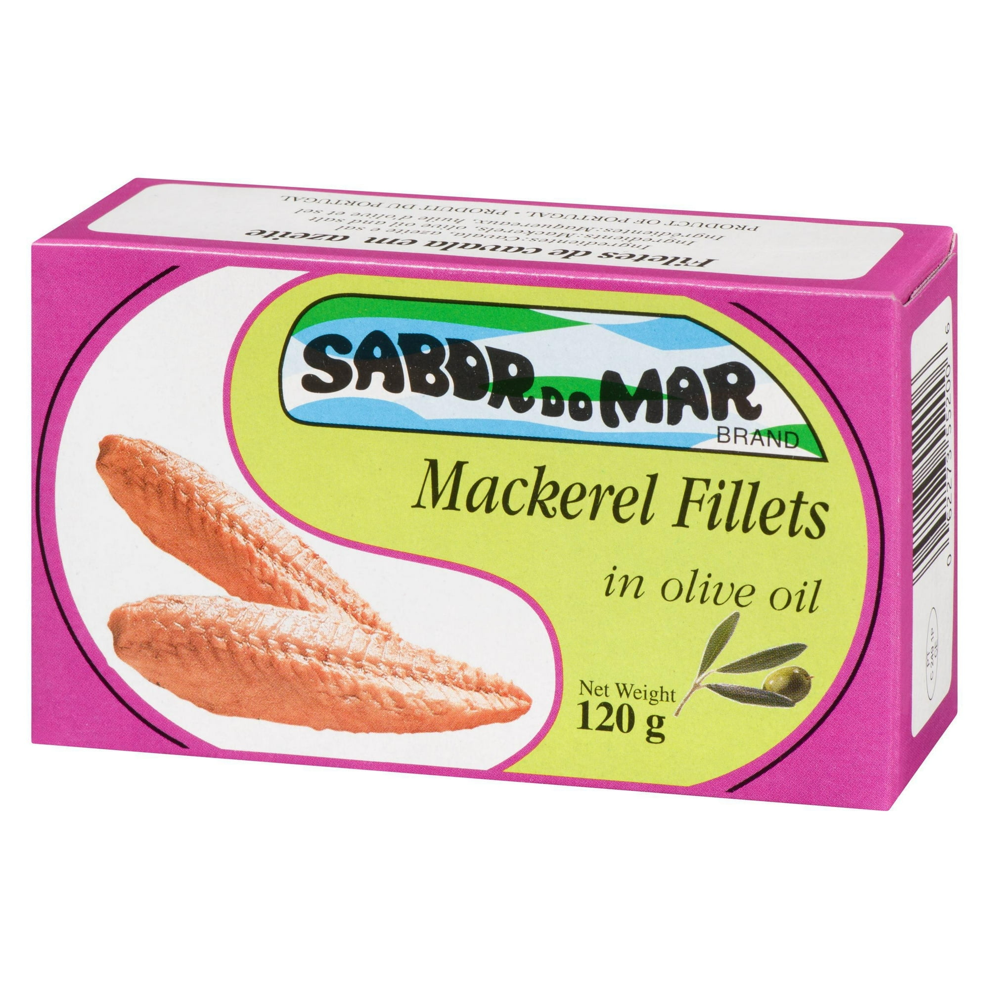Fillets de Maquereaux a L'huile D'olive Sabor do Mar vendre la quantité 120g