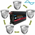 12000W Pure Sine Wave Power Inverter DC 12V/24V to AC 220V Converter