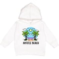 thumbnail image 2 of Inktastic Summer Vacation in Myrtle Beach Toddler Hoodie, 2 of 4