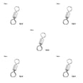 thumbnail image 1 of sweethay Conector de pesca Rotación de 360 grados Anillo giratorio de pesca resistente al desgaste Conectores a presión ligeros Alta Type2 NO2, 1 of 6