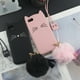 thumbnail image 2 of Bonita funda de silicona con dibujos en 3D para iPhone, 14, 13, 11, 12 Pro, 7, 8 Plus, 6s, 5, 5S, SE, 4s, XS, Max, XR, purpurina, Barba, gato, orejas encantadoras Fivean unisex, 2 of 2