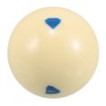 thumbnail image 4 of Miangastore Replacement Pool Ball Six-Point Cue Ball for Billiards Pool Table Supply Resin Billiard Accessory for Cue Training and Practice, 4 of 8