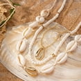 thumbnail image 5 of Starfish Necklace Gold Shell Necklace Seashell Necklace Halloween Ocean Jewelry Beach Vacation Accessories Trendy Jewelry for Women, 5 of 7