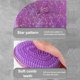 thumbnail image 3 of Guardurnaity Peine de silicona para masaje del cuero cabelludo, Mini masajeador para aliviar el estrés en la cabeza, cepillo para salón de baño, Cuidado del cabello, 3 of 6