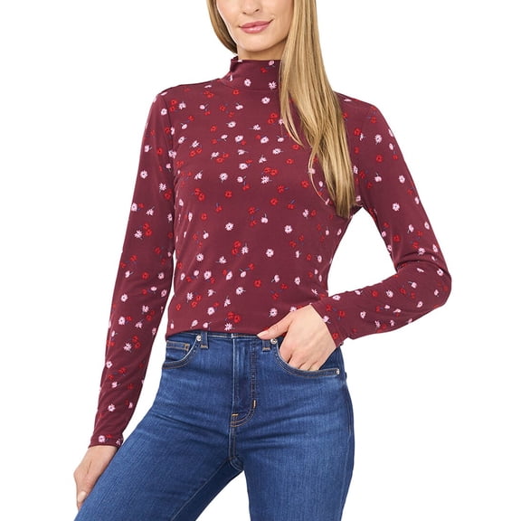 CeCe womens Top, l, Red