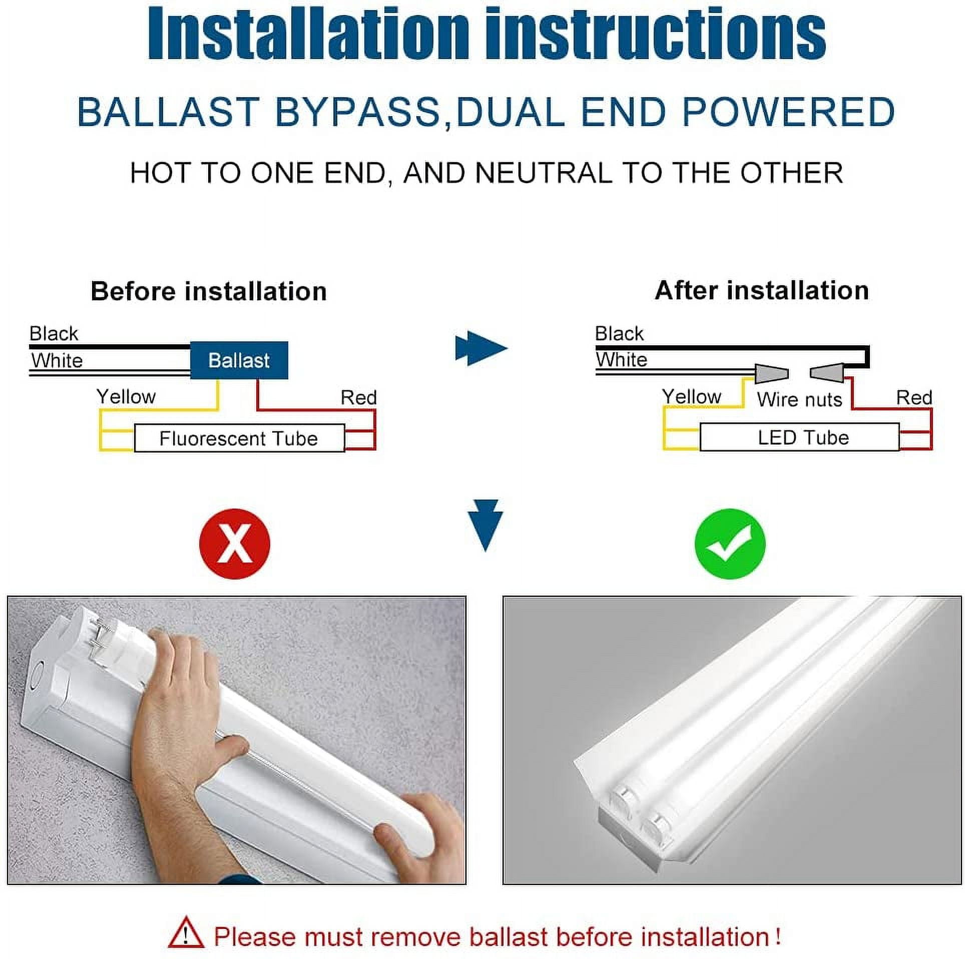 The Basics Of Ballast Bypass and Plug And Play LED Tube Lights – LEDMyPlace