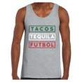 thumbnail image 1 of Awkward Styles Tacos Tequila Futbol Tank Tops for Men Mexico Tanks Tacos and Tequila Futbol Fan Tank Top Men's Mexican Soccer Tank Tops Tacos & Tequila Tops Mexican Muscle Tanks Taco Tuesday Gifts, 1 of 4