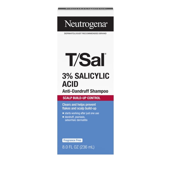 Neutrogena T/Sal Anti-Dandruff Shampoo, 8 fl oz