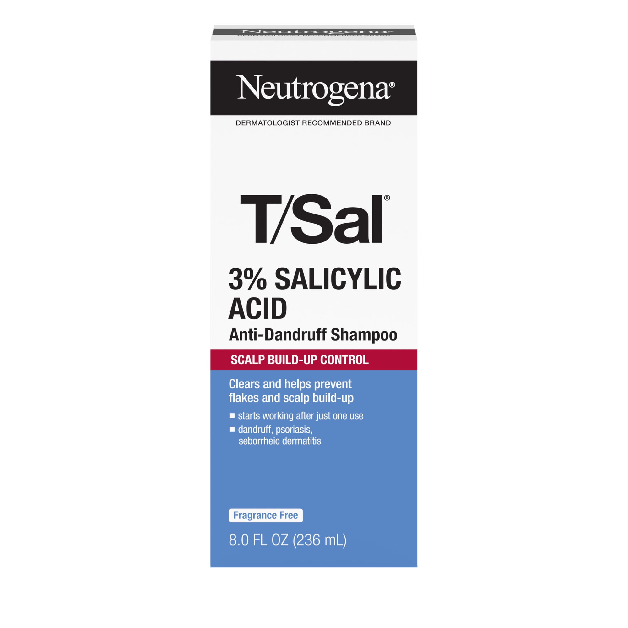 Neutrogena T/Sal Anti-Dandruff Shampoo, 8 fl oz