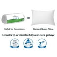 Mainstays Back Sleeper Firm Pillow, 1 Each