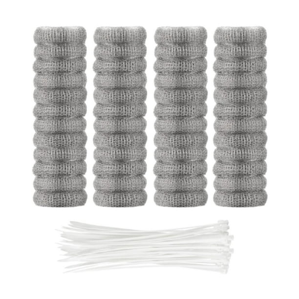 48 trampas para pelusas para lavadora, filtro de malla para manguera de lavadora, filtro de malla para manguera de lavadora