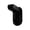 A001- Black, variant on Door Safety Lock, Transparent No Holes Door Handle Lock, Renters Friendly Child Safety Lock, Safety Home Safety Pet Safety Lock, 3.5X3.5X2 in Clear Plastic Swing Door Lock, Easy