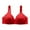 Red, variant on Hfnxid Women Bras Under $ 5.00,Woman's Embroidered Glossy Comfortable Breathable Bra Underwear No Rims