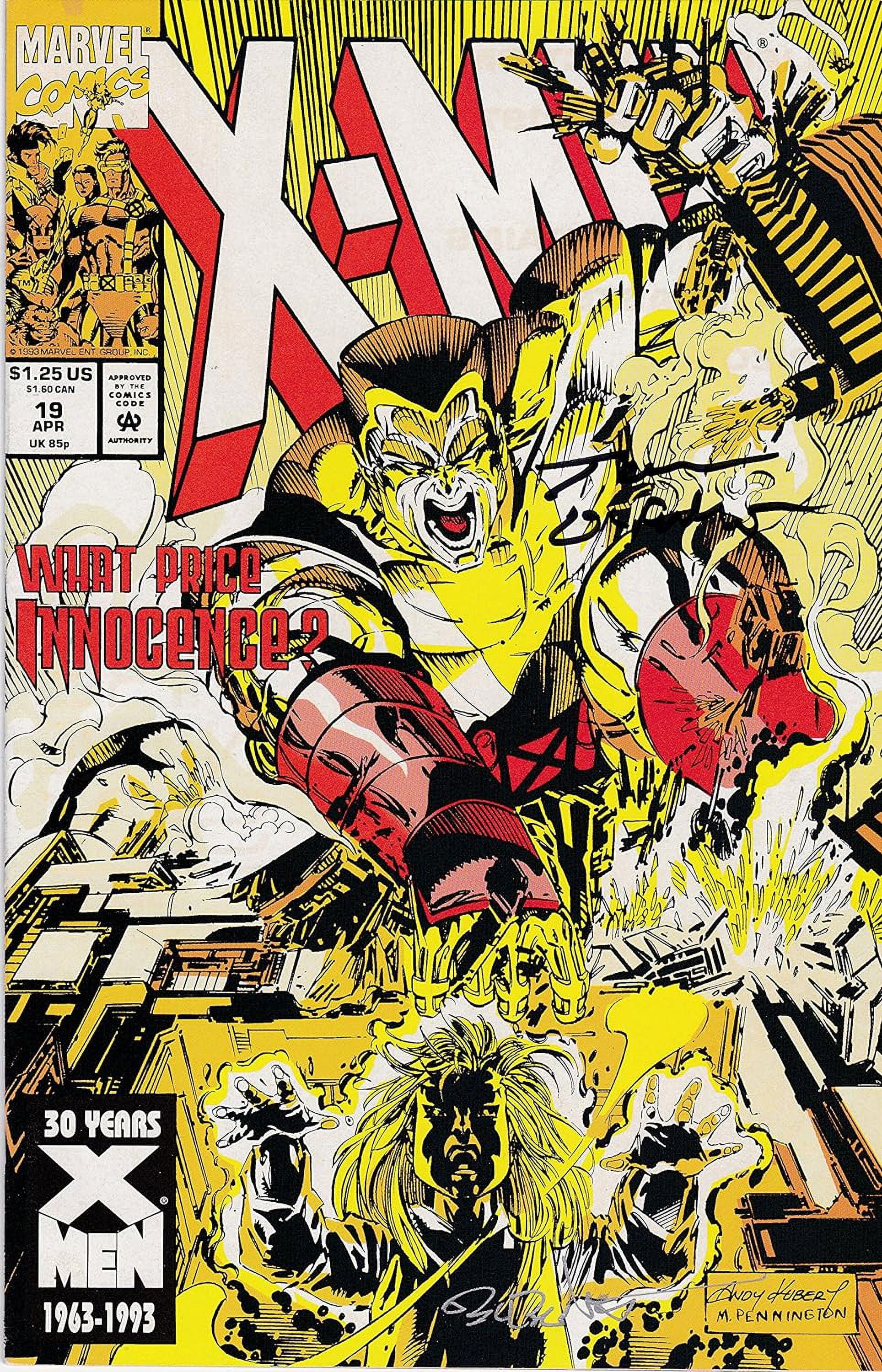 X-Men #19 NM Signed Tom Defalco and Bob Wiacek
