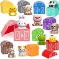 thumbnail image 1 of Learning Toys for 1,2,3 Year Old Toddlers, 20Pcs Farm Animals Toys Montessori Counting, Matching & Sorting Fine Motor Games, Christmas Birthday Easter Gift for Baby Boys Girls Age 12-18 Months, 1 of 5