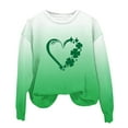 thumbnail image 4 of Maean Kids Toddler St Patricks Day Sweatshirt Long Sleeve Crewneck Pullover Shirt Tops Clothes 1t-12t, 4 of 5