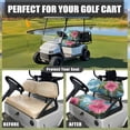 thumbnail image 4 of HUAICONG Tropical Floral Breathable Golf Cart Seat Cover for Outdoor Beach, Golf Cart Seat Cushion Washable, 4 of 7