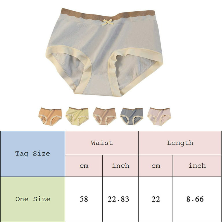 Girls Seamless Cotton Panties Set Kids Briefs And Underwear For