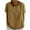 Yellow, variant on HAiming Women's Cotton Linen Tops Short Sleeved Patchwork Lapel Shirts Plus Size Loose Solid Color Casual Blouses