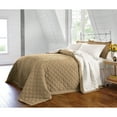 BrylaneHome Bedding BH Studio Reversible TwoTone Ultra Soft Quilted