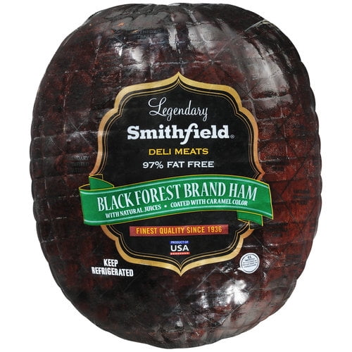 Smithfield Legendary Black Forest Brand Deli Ham, Deli Sliced