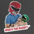thumbnail image 2 of CafePress - Power Rangers Who's The Women's Maternity T Shirt - Maternity Dark T-Shirt, 2 of 3