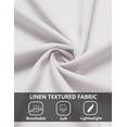 thumbnail image 5 of COOFANDY Men's Linen Beach Casual Shirts Button Down Short Sleeve Shirt Summer Wedding Shirt Slim Fit Shirts, 5 of 8