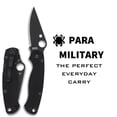 thumbnail image 2 of Cuchillo Plegable Spyderco Para Military 2 con Hoja CPM S45VN de 3.4", 2 of 5
