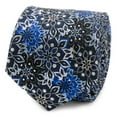 thumbnail image 5 of Navy Floral Tie and Pocket Square Gift Set, 5 of 8