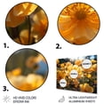 thumbnail image 3 of Designart "Yellow Buttercups landscape Sunrise IV" Floral Metal Art Living Room, 3 of 5