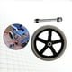 thumbnail image 4 of Ruedas Delanteras de Silla de Ruedas Sunnimix Reemplazo de silla de ruedas, 4 of 8