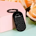 thumbnail image 4 of Gifts for Brother Big Brother Gift Adult Brother Keychain Gifts from Sister Brother Birthday Gifts from Sisters Gift for Brother Christmas Graduation Gifts Brother in Law Gifts Brother from Big Sister, 4 of 6