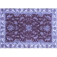 thumbnail image 1 of Ahgly Company Indoor Rectangle Abstract Blue Modern Area Rugs, 2' x 3', 1 of 4