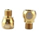thumbnail image 2 of 1 par de adaptadores de extensor de pedal de 9/16'' para bicicleta resistente a la corrosión Negro Arco iris plateado dorado kusrkot Extensor de pedal de bicicleta, 2 of 8