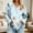 Light Blue plus size printed top women a1, variant on thefmos Women's V Neck All Over Print Pullover Top Long Sleeve Plus Size Casual Blouse Fashion Fall Winter Outfit, Black 3XL