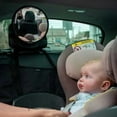 thumbnail image 2 of Ezimoov Baby Round Rear Facing Car Seat Mirror, 360° Rotatable, Adapts to all headrests, 2 of 6